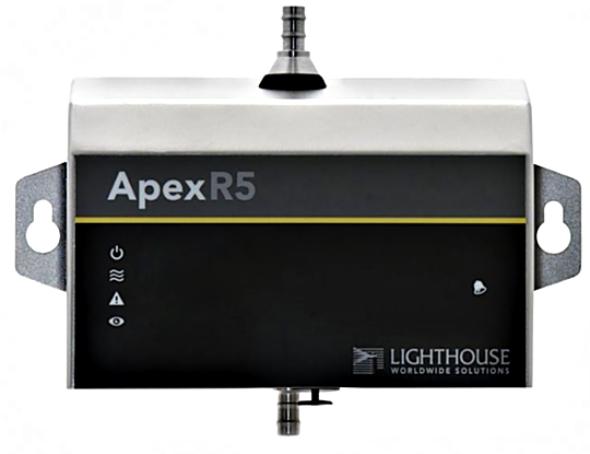2-channel real time monitoring system with 0.5 and 5.0 μm channel sizes and a 1 CFM flow rate with risk mitigation feature ideal for GMP regulated industries | 1510-47 displayed