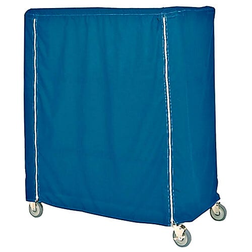 Blue vinyl cart cover for large carts | 1533-28 displayed