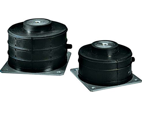 Pneumatic absorber mount helps reduce vibration.  |  1569-00 displayed