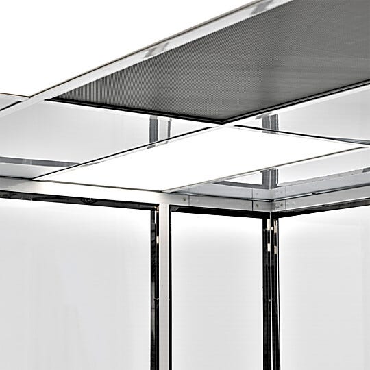 2'W x 4'D LED panel mounted in Terra Universal Cleanroom | 3800-41 displayed