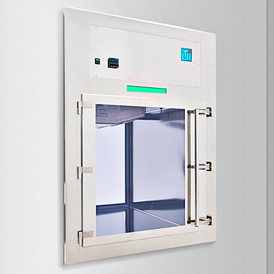 Refrigerated Smart™ Pass-Through Chamber provides a stable temperature down to 5°C to protect sensitive materials | 2635-10B-2-316-R displayed