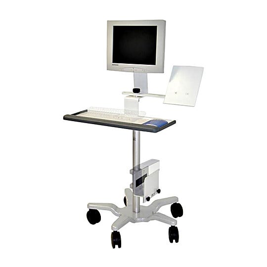 GCX Medical Computer Carts makes it easy for healthcare providers to integrate information and technology in existing medical spaces  |  9600-76 displayed