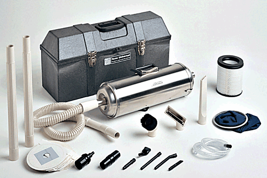 MicroVac vacuum cleaner. Product details may differ. | 5100-00 displayed