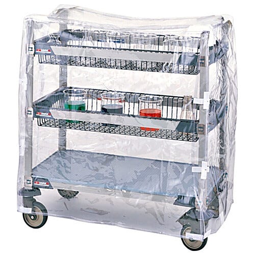 Clear vinyl cart cover | 1533-26 displayed