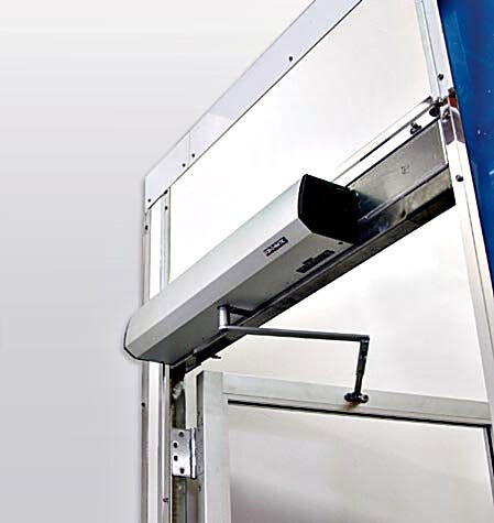 Swing door includes a touchpad activated opening mechanism for easy operation  |  6711-08 displayed