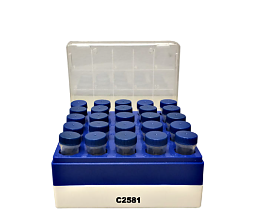 Fully autoclavable cryogenic storage box with pull-off lid by MTC Bio