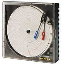 Designed with a compact and rugged enclosure, this chart recorder provides accurate record for temperature, humidity, and dew point | 4801-66 displayed