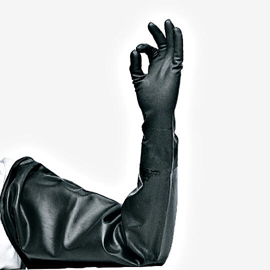 Provides quick and easy glove replacement while leaving the sleeves attached to the glove box.  |  1670-83 displayed