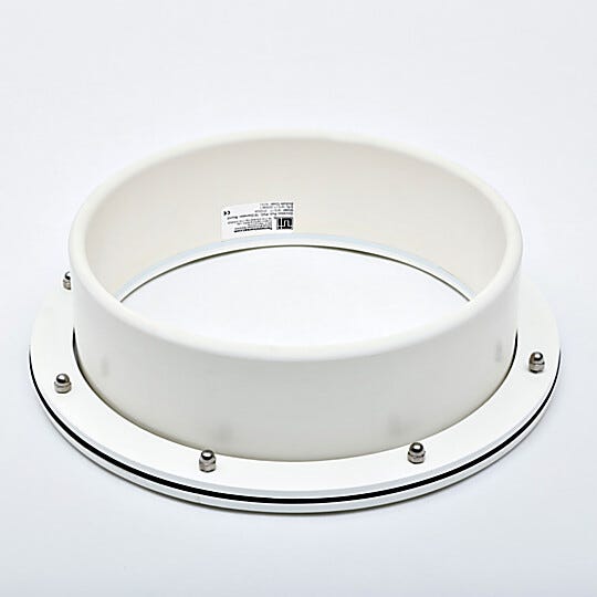 PVC Round Glovebox Port  |  1672-17 displayed
