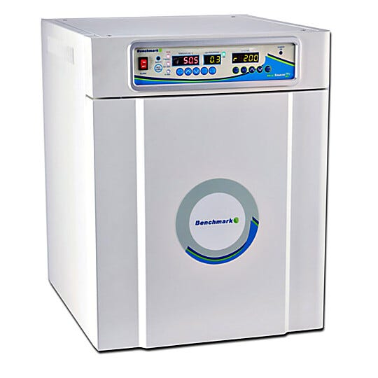 With 46L of usable capacity, the Incu-Shaker Mini CO2 delivers reliable shaking incubation in a compact footprint  |  2823-33 displayed