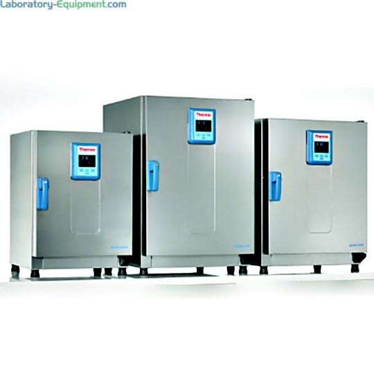 Heratherm Advanced Protocol Security Microbiological Incubators by Thermo Fisher Scientific feature a 140°C decontamination cycle, lockable doors and audible al  |  3616-PP-01 displayed