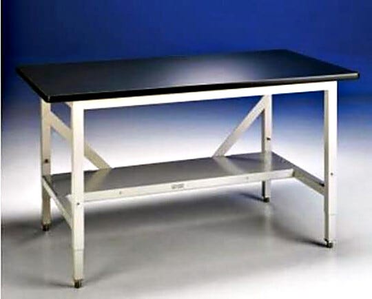 Stationary and mobile adjustable-height stands for Protector and Precise Glove Boxes (stationary stand shown). | 3643-23 displayed