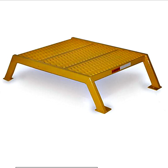 1-Step MINICO-9.5 All-Welded Steel One-Piece Mini Crossover with Grip-Strut Tread, a 25"W x 6.5"H clearance, 29"L platform, and 23.5"W treads; 500 lbs. capacity  |  2807-75 displayed