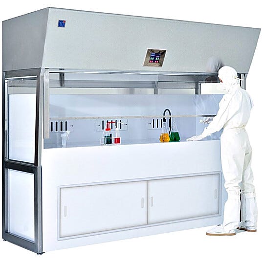 The Standard Modular Wet Cleaning Bench is ideal for isolating bath controls from the processing, which eliminates any chance of contamination | 2001-07 displayed