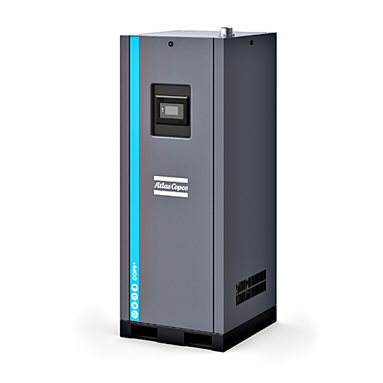 Plug-and-Play OGP+ Onsite PSA Oxygen Generators by Atlas Copco deliver up to 70% energy savings and requires 30% less air feed | 1989-PP-03 displayed