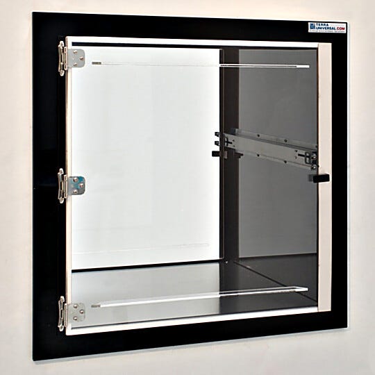 ValuLine® pass-throughs promote clean transfer of parts in and out of controlled environments; interlock prevents cross-contamination | 2634-13A displayed