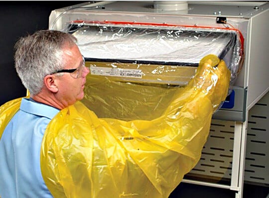 Used in a variety of Labconco enclosures  |  3642-80 displayed