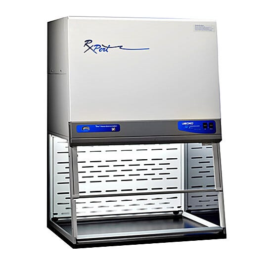 RXPert double filtered balance systems exhaust hood by Labconco | 9082-31 displayed
