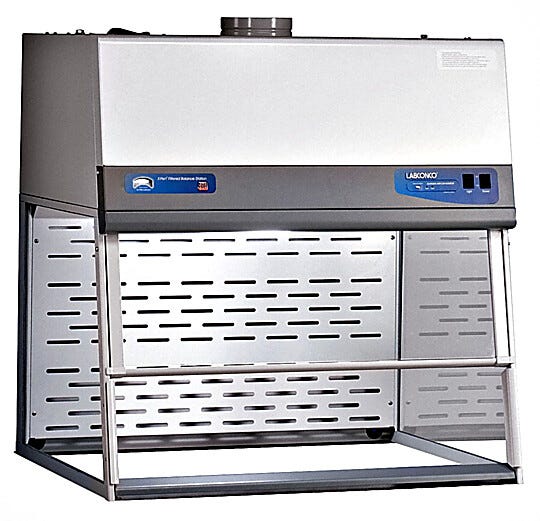 The RXPert Single Filtered Balance System is a USP 800-compliant, Class I containment enclosure for non-sterile compounding of hazardous drugs | 9082-11 displayed