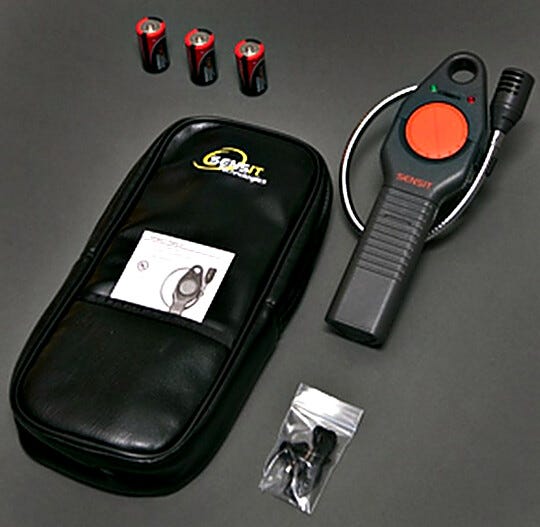 Sensit Leak Detector for BACTRON Anaerobic Chamber halps troubleshoot leaks around deals, armport door | 3900-78 displayed