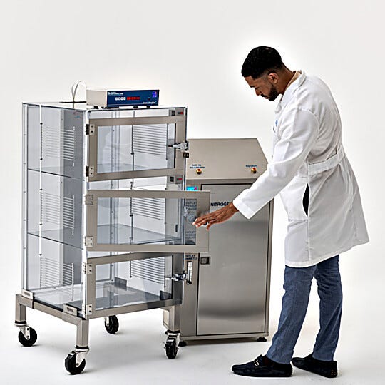 Smart Nitroplex system allows for multi-chamber RH control