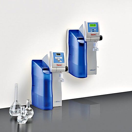 Thermo Fisher Scientific Barnstead Smart2Pure Water Purification Systems with an integrated water reservoir | 1714-06 displayed