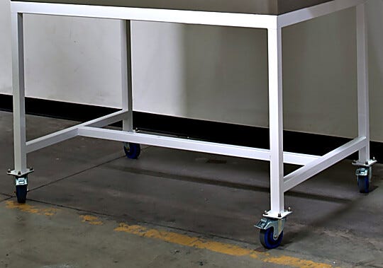 Stand with Heavy-Duty Casters by Terra Universal | 4105-22 displayed