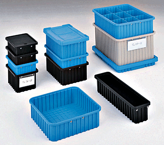 Stackable tote box (all sizes shown). | 6300-00 displayed