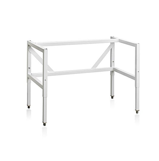 Welded and Non-Welded Telescoping Base Stand with optional Toe-Locking Casters by Labconco compatible with Logic BSCs manufactured after September 2024