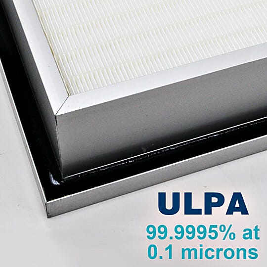 Roomside replaceable filters offers gel-sealed filter seats securely against "knife-edge" on blower housing to form a tight seal | 6601-28-R displayed