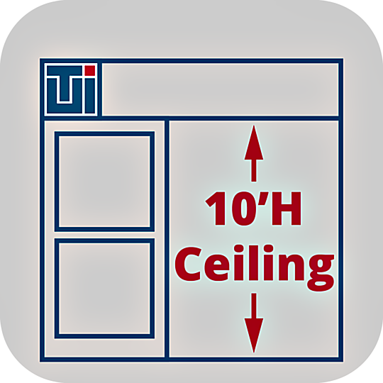 Service to adjust Valuline® hardwall cleanroom heights to 10'H  |  6600-66-VL-10H displayed
