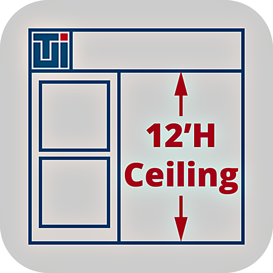 Service to adjust Valuline® hardwall cleanroom heights to 12'H  |  6600-66-VL-12H displayed