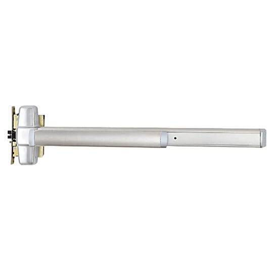 Engineered for demanding use, this mortise exit device features an integrated request-to-exit signal that alerts occupants when someone is seeking entry  |  5050-18 displayed