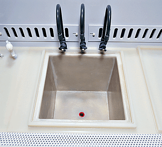 Offers excellent chemical resistance and easy cleaning  |  7018-22 displayed