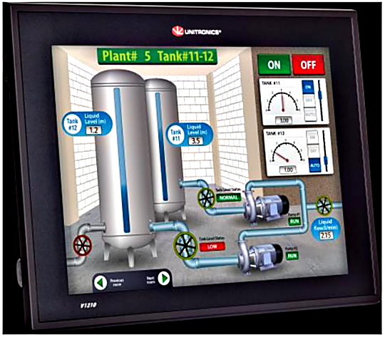 Graphic Console, Tier 4; (16 Rooms, 200 FFUs), w/ 12.1" Color Touchscreen, Ethernet, Remote Access