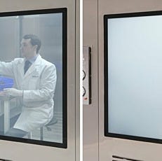 BioSafe® Switch Glass Cleanroom Windows
