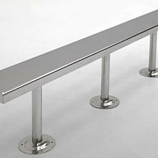BioSafe® Floor-Mount Gowning Benches