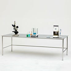 BioSafe® Round Tube Stainless Steel Workstations