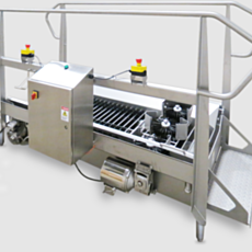 BSX1000 Series High-Capacity Wet Walk Through Boot Scrubbers by Best Sanitizers