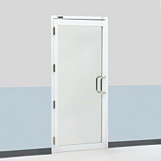 Pre-Hung Manual Swing Doors, Aluminum
