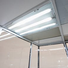 Fan Filter Units with Integrated LED Light and Ionizers