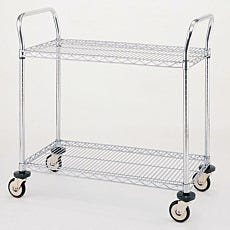 MW Series 600 Stainless Steel Utility Carts by InterMetro