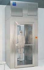 Explosion-Proof Air Showers and Tunnels