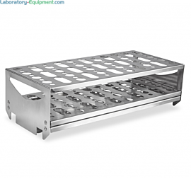 304 stainless steel 14-20 mm Test Tube Holder for lower spindle rack compatible with Labconco Labware Washers, 4574800  |  6927-66 displayed