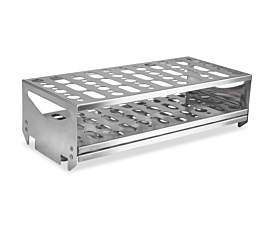 304 stainless steel 20-25 mm Test Tube Holder for lower spindle rack compatible with Labconco Labware Washers, 4574900  |  6927-67 displayed