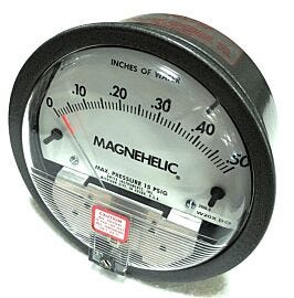 Measure and control both positive and negative low air or gas pressures  |  2625-08 displayed