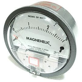 Measure and control both positive and negative low air or gas pressures  |  2625-11 displayed