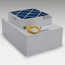 Includes heating element to provide safe, controlled heating up to 100 degrees F maximum. Internal diffuser panel provides uniform air speed across the filter f | 6601-23-UT displayed