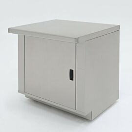 36" wide stainless steel base cabinet for cleanroom or laboratory use  |  1725-02 displayed