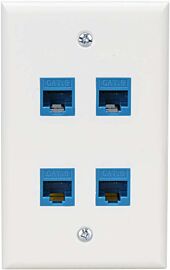 Offers up to 4 ports for devices to plug into the cleanroom's Internet  |  6703-92 displayed